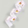 Fabric thermolent with tags for clothing "Unicorn", 7 pcs