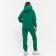 Women's costume (sweatshirt/pants), dark green color, size 44 (m)