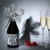 New Year's decoration for the bottle "Tenderness", for the New Year