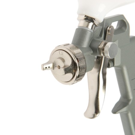 Pneumatic spray gun with the upper tank DEKO DKSG02, plastic, 600 ml-2
