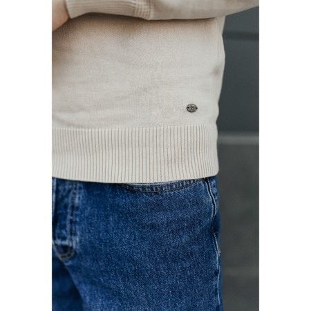 Jumper male ise, size 56, beige color-13
