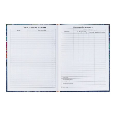 Universal diary for grades 1-11, "kittens in pockets", solid cover 7BC, glossy lamination, 40 sheets-5