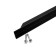 Furniture handle CAPPIO, M/O = 160 mm, length 250 mm, color black