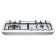 Hon surface Delvento V60V41W001, gas, 4 burners, white