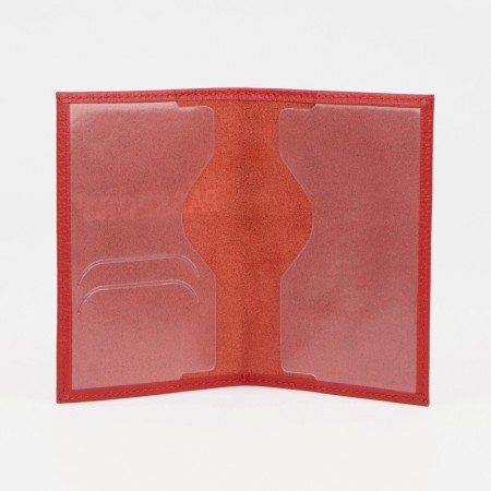 Cover for passport, red color-2