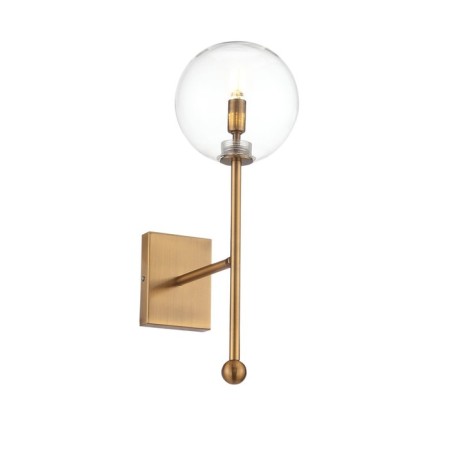 Wall lamp ST LUCE. SL1205.301.01. Sandro. 1x5 W, G9, 4000K, 15x42 cm, brass color-3