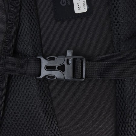 Youth backpack 43 x 31 x 20 cm, Grizzly, ergonomic back, laptop department, black-9