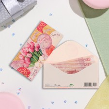 The envelope for the money 