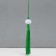 Textile suspension, plastic "Brush. Lotus" Green 1.2x2.7x14.5 cm