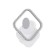 Bra Ambrella Light Ice, 16W LED, 1200LM, 3000+6400K, white, gray, matte color
