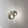 Sconces Citilux "Tommy" CL102310, 15x20 cm, 1x40W, E14, color gray color
