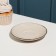 Six "Pearl", D = 12 cm, beige, porcelain