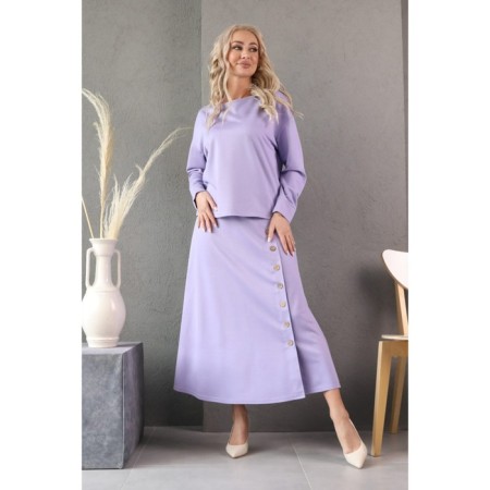Female suit, size 54, lilac color