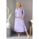 Female suit, size 54, lilac color
