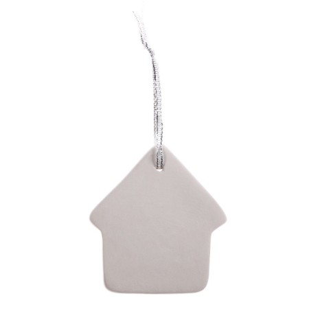 Christmas tree decoration for painting "House" with a suspension, brush-4