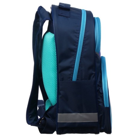 School backpack, 37 x 26 x 13 cm, ergonomic back, calligrata AN "bulldog"-14
