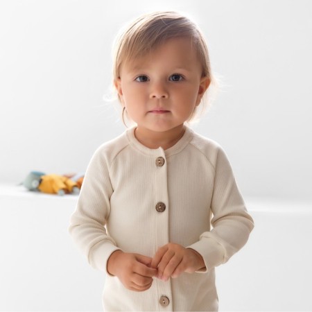 Combineson children's minku, milk color, height 74-80 cm-3