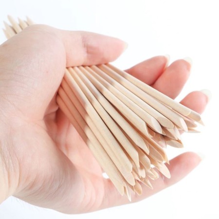 Orange sticks for manicure, 11.4 cm, 50 pcs-3
