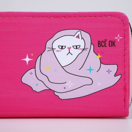 Youth wallet "Everything OK" 12x9.5x2cm-4