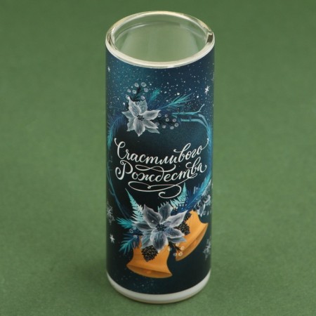 New Year's candle in the Caus "Happy Christmas", the aroma of Vanil-5