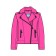 Eco -leather jacket for PlayTode girl, height 140 cm