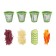 Multi-cutting KitFort KT-1385, 200 W, 4 nozzles, green