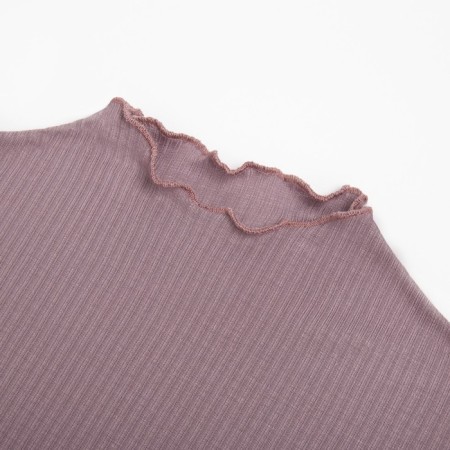 Women's turtleneck Minaku: Basic Line Lemesit Color, Size 48-6