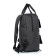 Youth backpack, synthetic fabric, 275x385x140 cm, black