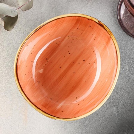 Ceramic sapphire sapphire, 14 × 13 × 4.5 cm, orange color-1
