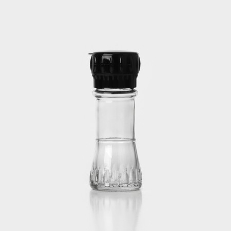 Mill for spices, plastic mechanism, 80 ml, black color-2