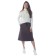 Women's skirt, size 46, brown color