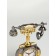 Watch alarm clock, on batteries, 25 x 17 x 6.3 cm, dial d-7 cm