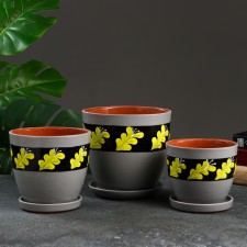 Set of pots 3 pcs. 