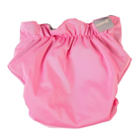 Panties-scammer, reusable, carbon-bamboo fabric, pink color, from 0-36 months.-1