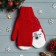 KAFTAN mittens "Bear" col. Red, rr 19, acrylic 70%, wool 30%