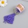 Round 6/0 beads in the bottle "Glycinia" 2x20 g set 2 pcs