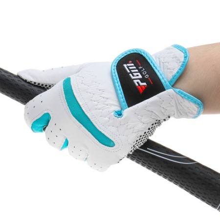 PGM golf gloves, female, steam, anti -slip, sheepskin, size 18-2