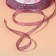 Boydovy tape, 6 mm, 23 ± 1 m, lilac color No. 021