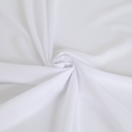 Tablecloth, 110x140 cm, white color, mixing mix, microfiber, polyester-4