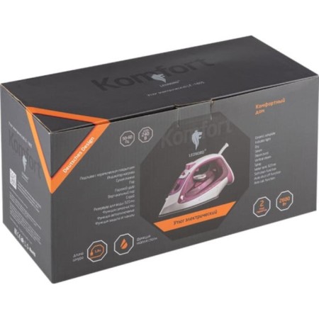 LEONORD LE-1805, 2600 W, ceramic soles, 320 ml, pink-8