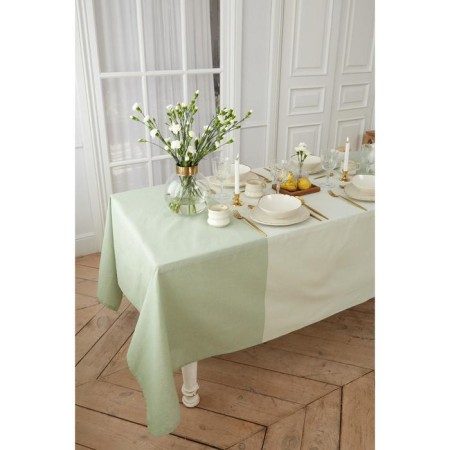 The tablecloth "Ethel" 240x165 cm, col. Mint, 100% cotton, 163 g/m2-1