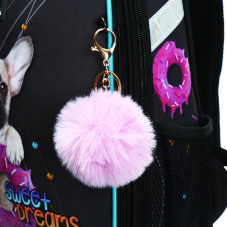 School backpack 38 x 30 x 16 cm, ergonomic back, Stavia "Sweet Dog", blue-9