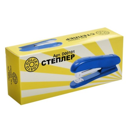 Stapler No. 24/6 Dolce Costo, up to 25 sheets, plastic case, blue-4
