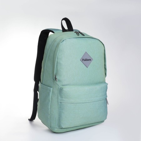 School backpack from lightning textiles, Fulldorn, 4 pockets, green color