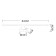 Decorative backlight by Arte Lamp Lines A2029AP-1BK, LED, 10 W, 7x10x84 cm, 400 lm, black