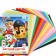 Cardboard tinted, A4, 16 sheets, 16 colors, moped, bilateral, in a package, 180 g/m², puppy patrol