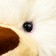 Soft toy "Bear" I love you, 60 cm, white color