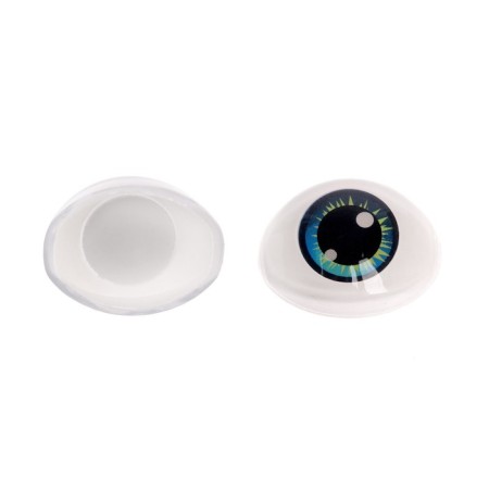 Eyes, set 10 pcs., Size 1 pc: 11.6 × 15.5 mm, blue color-1