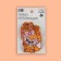 Thermal appliance "Fox in glasses", 5.8 × 6.8 cm, color orange color