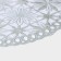 A set of lapeling lapels “Leaves”, D = 30 cm, 4 pcs, PVC, Silver color